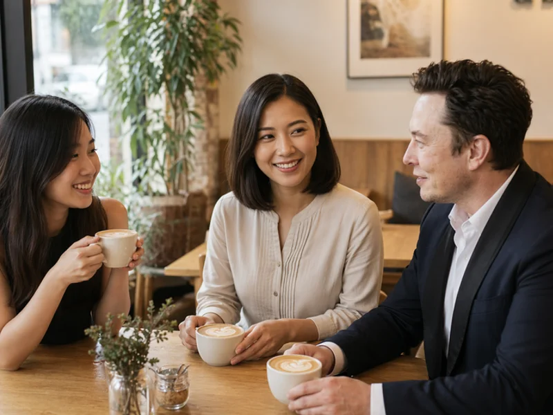 Flat white with latte art
