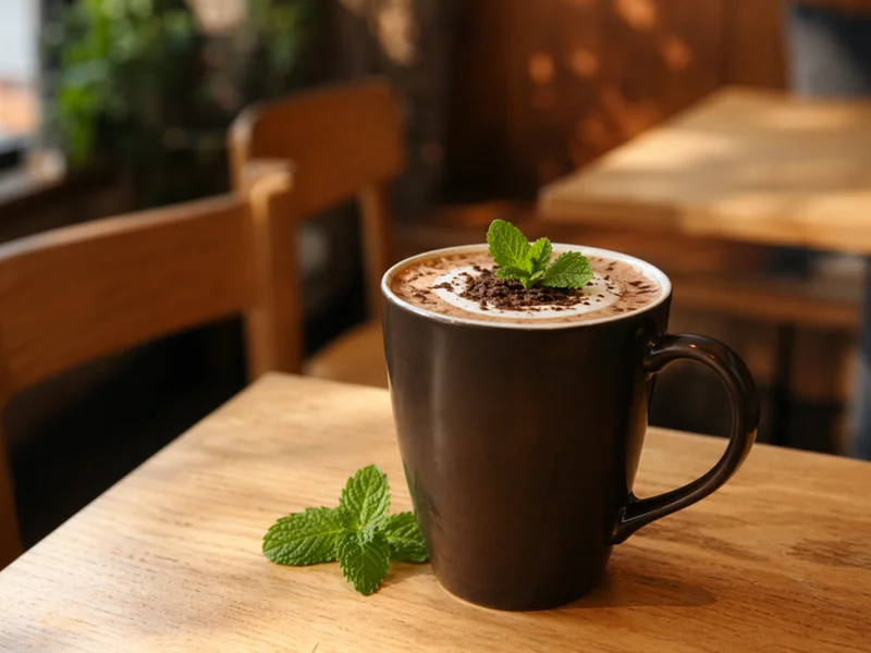 Mocha Mint Latte