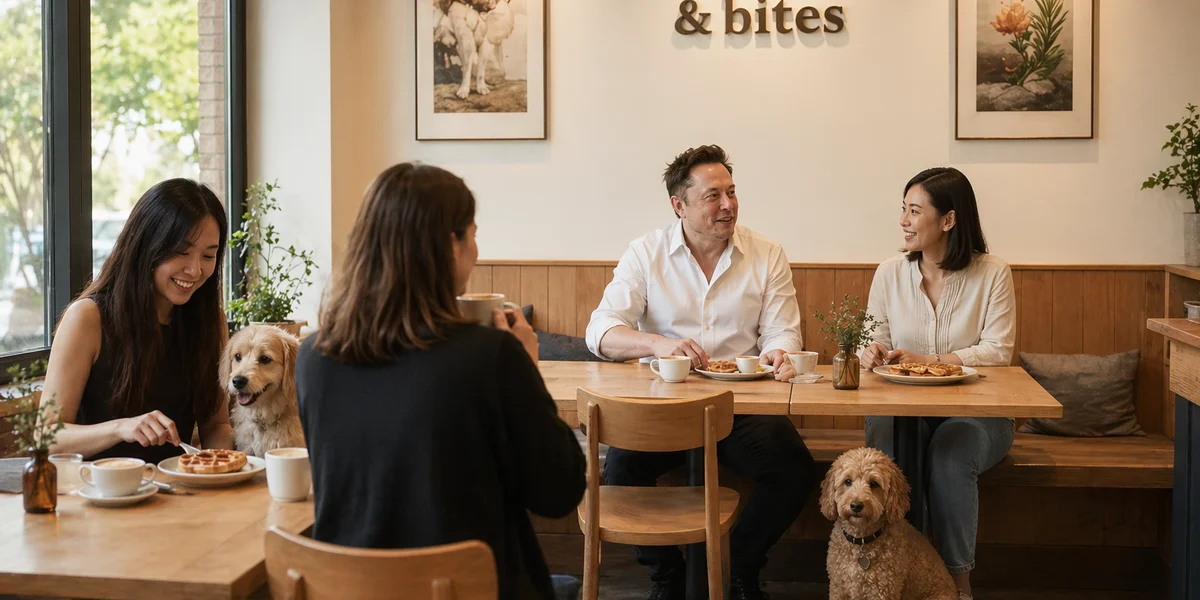 Regulars at the cafe